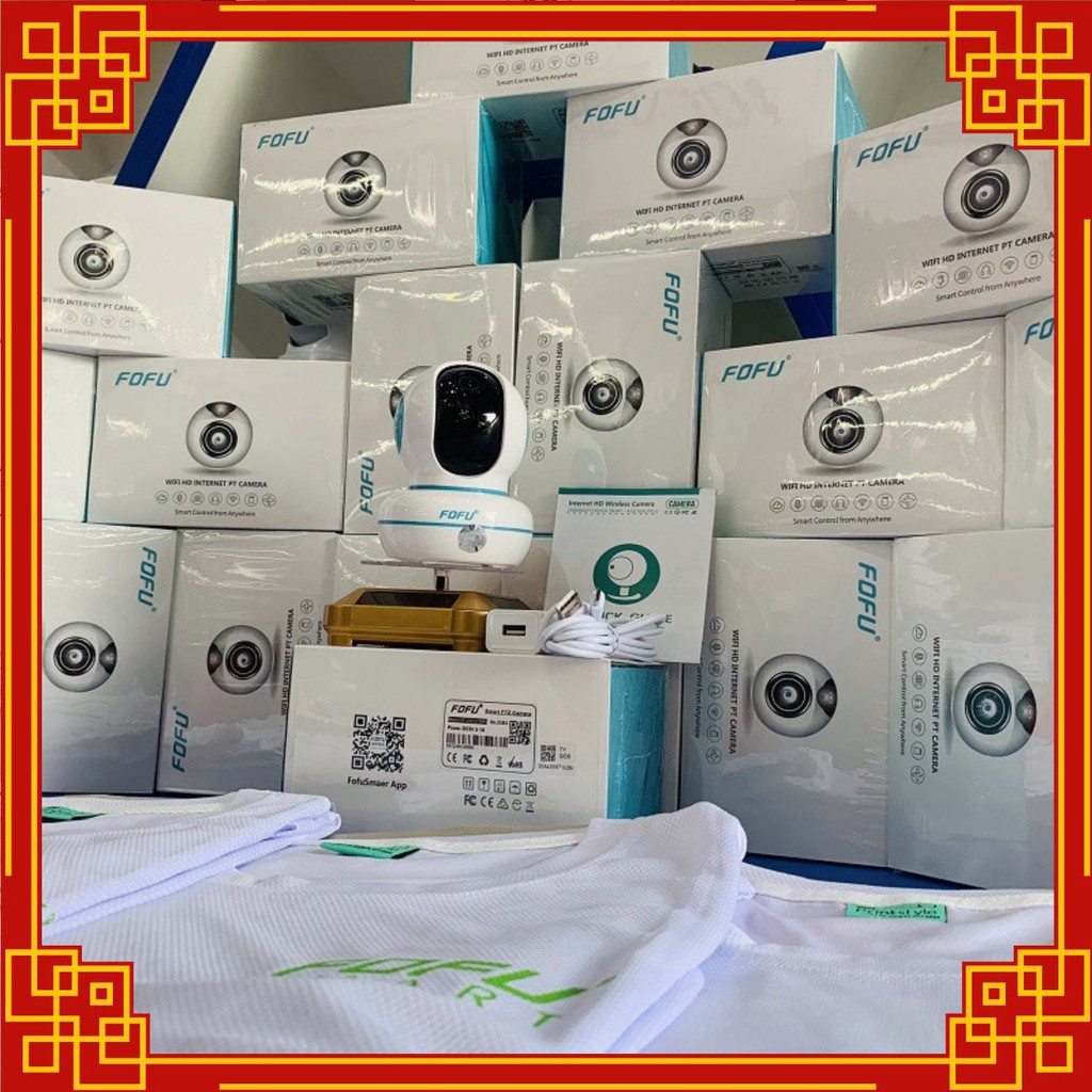 Camera Không dây chính hãng Fofu C6C |Camera wifi gia re|camera thông minh