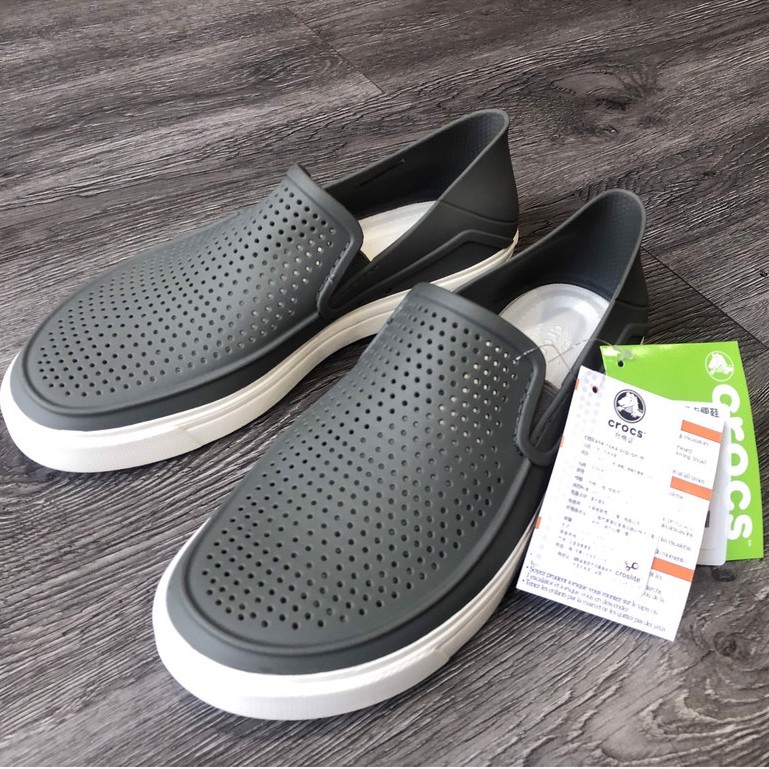 GIÀY CROCS CITILANE ROKA SLIP ON XUẤT XỊN CHO NAM - Đi mưa, đi suối nhẹ mát chống trượt