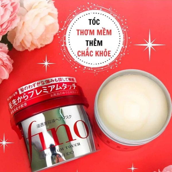 Kem Ủ Siêu Mềm Mượt Tóc Shiseido Fino Nhật Bản 230g