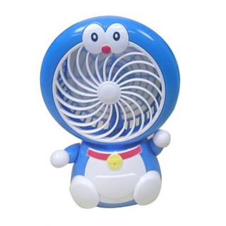 Quạt Doraemon mini để bàn sạc cổng usb