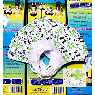 (sunashop)_Khẩu trang trẻ em Hello Kitty dây thun
