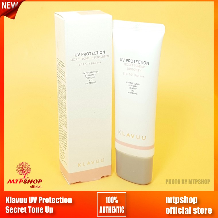 Kem Chống Nắng Klavuu UV Protection Secret Tone Up Sunscreen 50ml