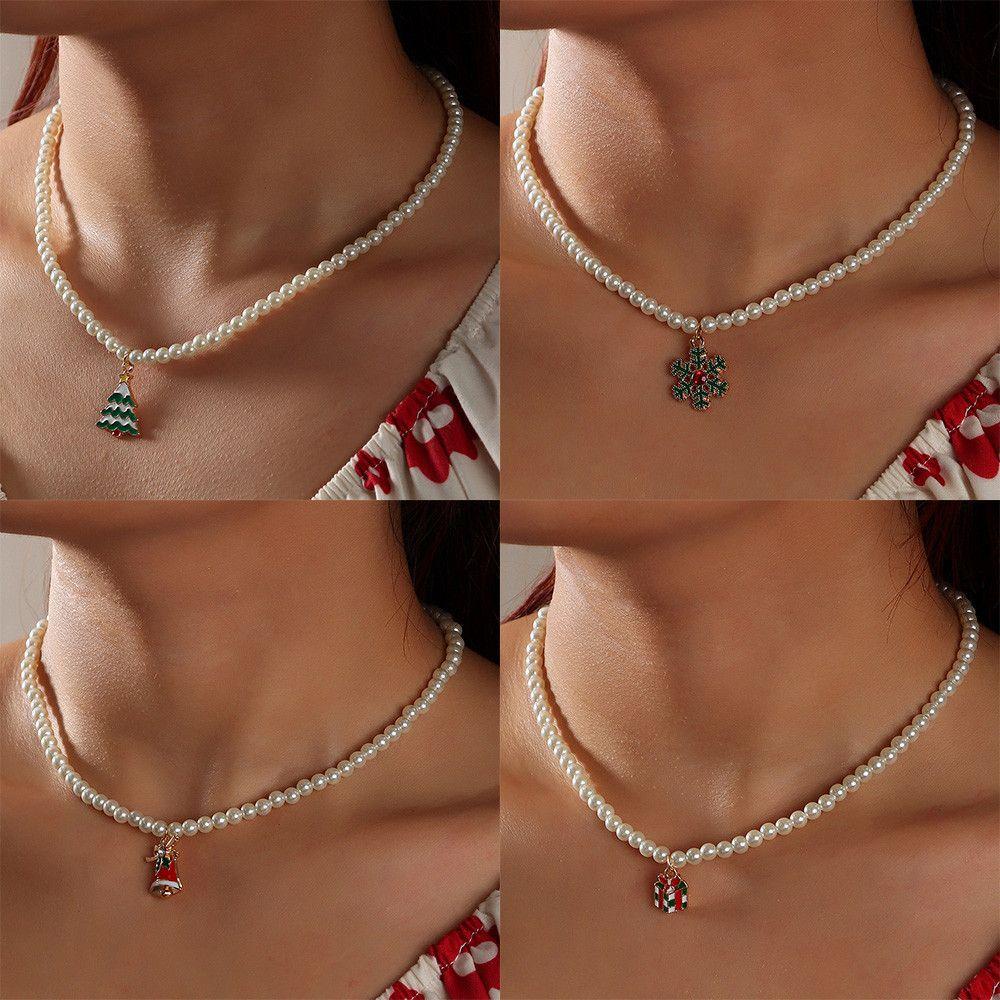 ME Vòng cổ Mặt Hình Cây Thông Noel