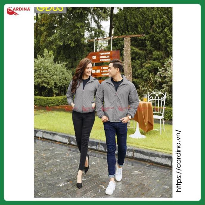 Áo Gió Đôi Nam Nữ 2 Lớp 𝐂𝐀𝐑𝐃𝐈𝐍𝐀 2 lớp Lót Lưới Cao Cấp Cản Gió Cản Bụi Chống Nắng, chống Nước Gọn Nhẹ