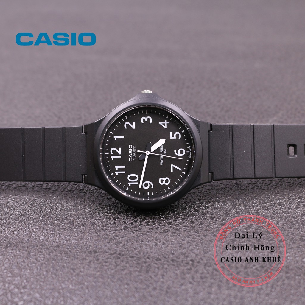 Đồng hồ Nam Casio MW-240-1BVDF dây nhựa