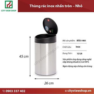THÙNG RÁC INOX FITIS RTS1-901