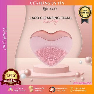 [CHÍNH HÃNG]MÁY RỬA MẶT CAO CẤP LACO LUXURY Nâng Cơ Matxa Gọn Hàm Đẩy Tinh Chất Tan Mỡ Nọng Cằm