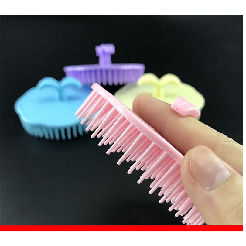 Lược Gội Đầu Matxa Silicon