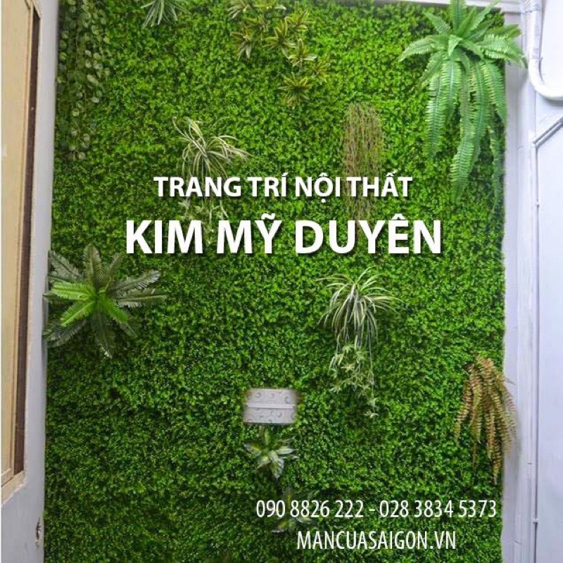 Thảm cỏ treo từơng (vĩ cỏ tai chuột size: 40 x 60cm)