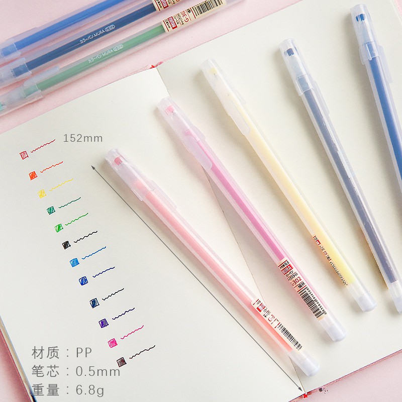 Bút Mực gel Infeel.Me Nhiều Màu Thạch Tùy Chọn Dùng Trong Trường Học/Văn Phòng