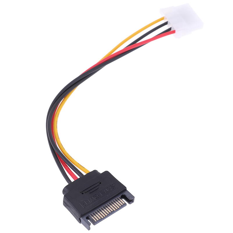 Dây Cáp Nguồn SATA 15 Pin Sang Molex IDE 4 Pin Chuyên Dụng