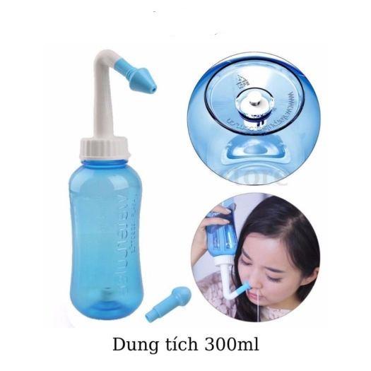 Bình Làm Sạch Mũi Water Plus 2 Đầu Rửa Cho Người Lớn Và Trẻ Em