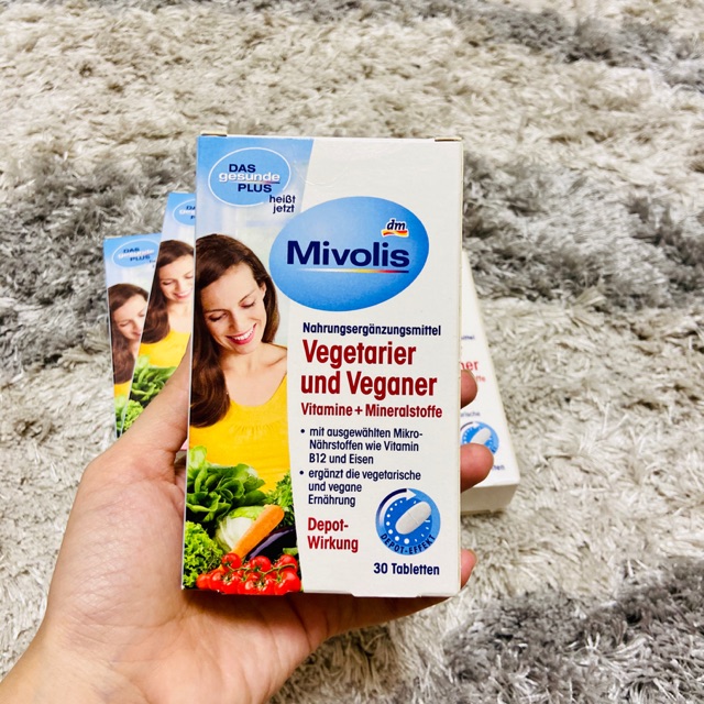 Viên Nang Bổ Sung chất xơ từ rau củ quả Mivolis của Đức