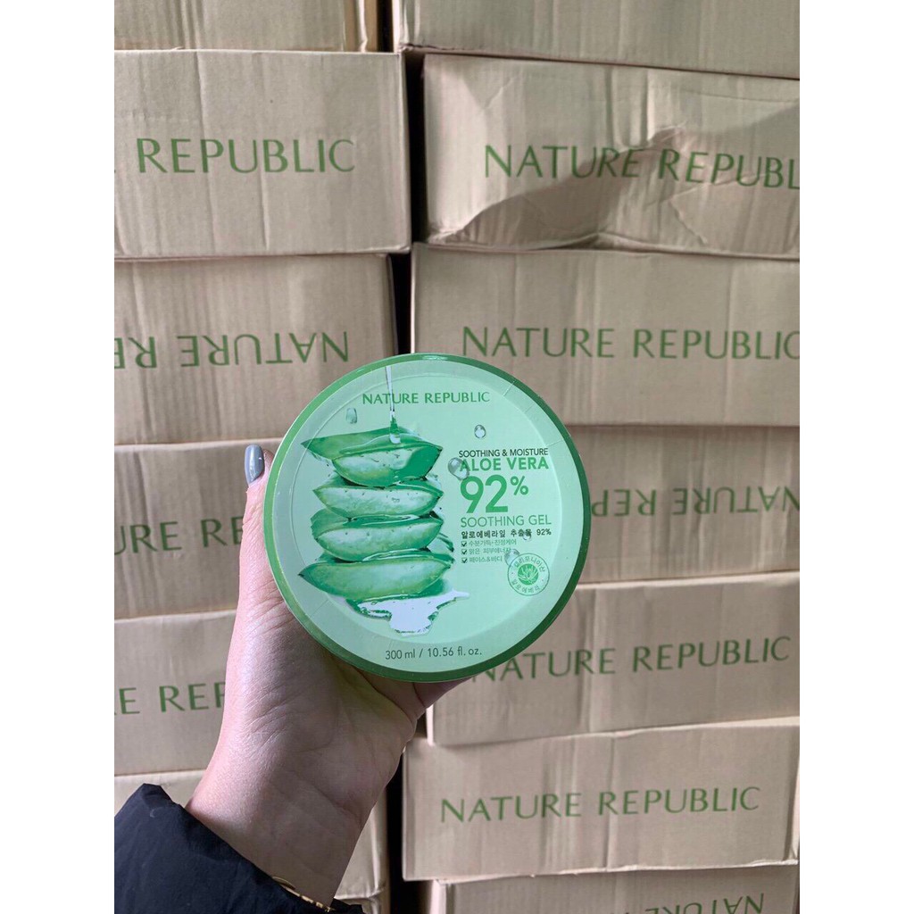 Gel lô hội 8 tác dụng Nature Republic 92%