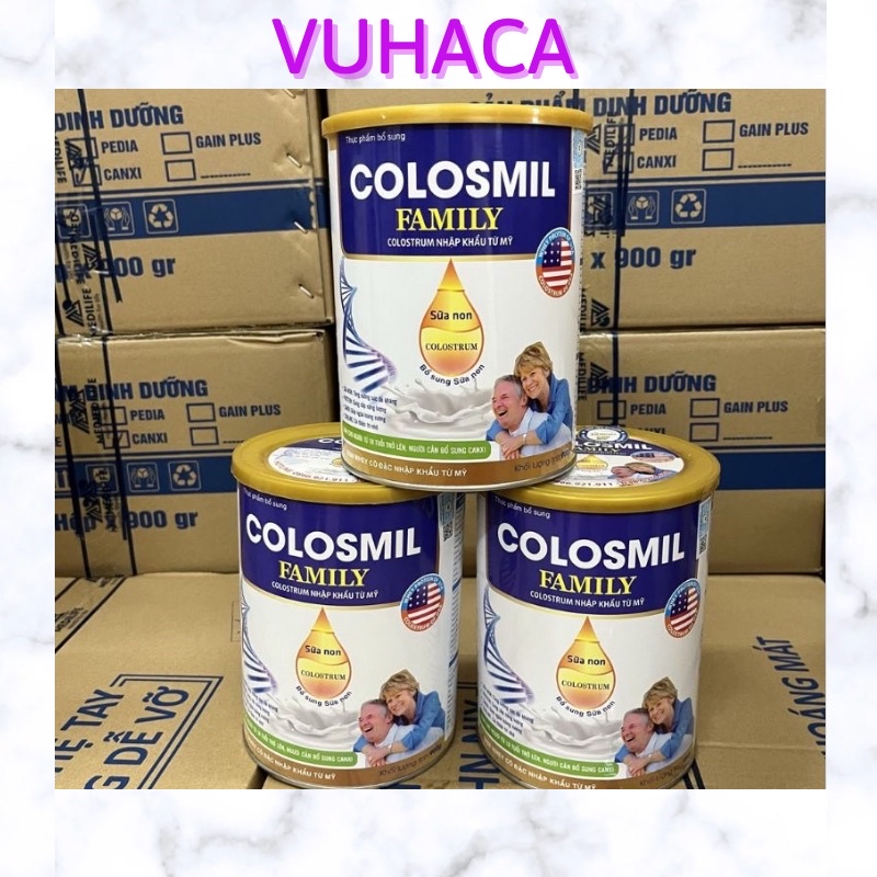 Sữa non xương khớp Colosmil 900g cho người lớn tuổi.
