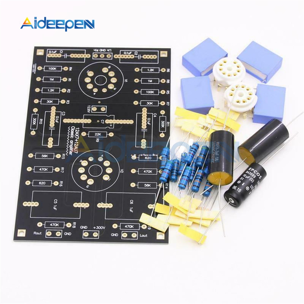 Bảng Mạch Chỉnh Lưu 12AX7 / 12AU7