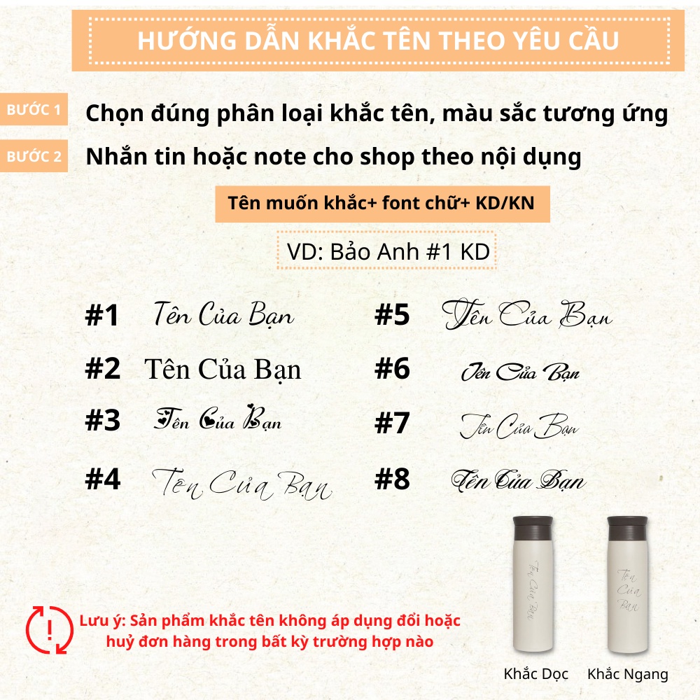 Bình nước giữ nhiệt THINK DIFFERENT thể tích 450ML giữ nóng,lạnh trên 10H, bình nước đựng nước 4 màu (BN36)