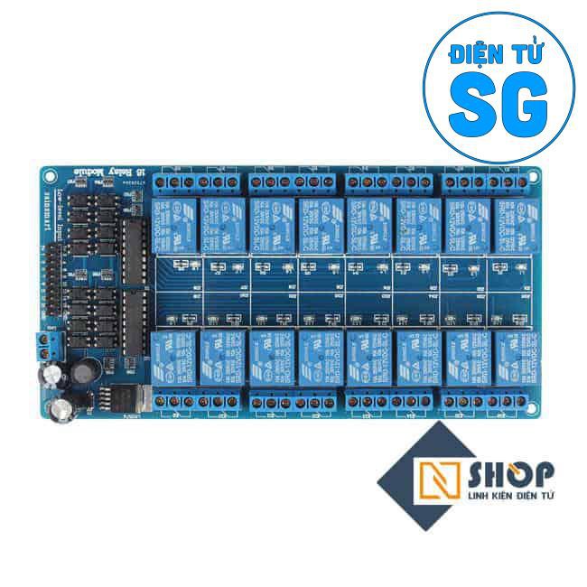 Module 16 Relay Với Opto Cách Ly (5VDC) - R8KX