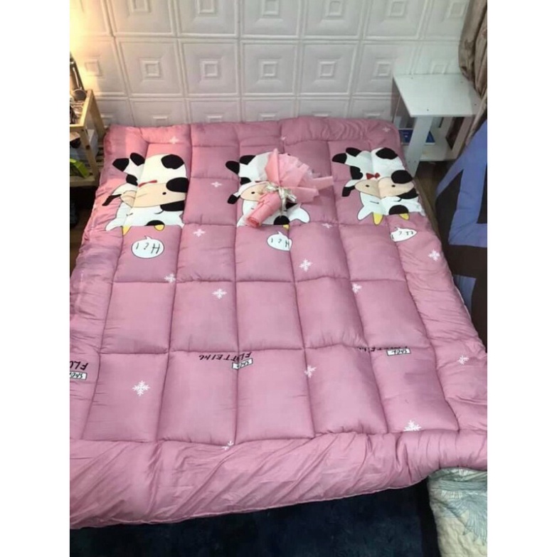 Nệm Topper Tấm làm mềm đệm cotton Hàn Quốc ,Đệm Topper dày 6-8cm tiện nghi cao cấp gấp gọn gàng mẫu mới 2022