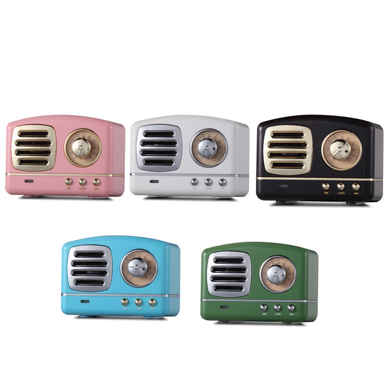 Đài HM 11 retro mini kết nối bluetooth, cắm usb
