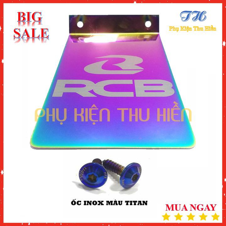 Mica Che Phuộc Chữ RCB Titan Winner X, Winner, Exciter Nhôm Cao Cấp