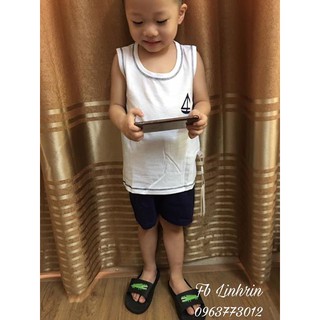 Combo 2 Bộ ba lỗ Bé trai