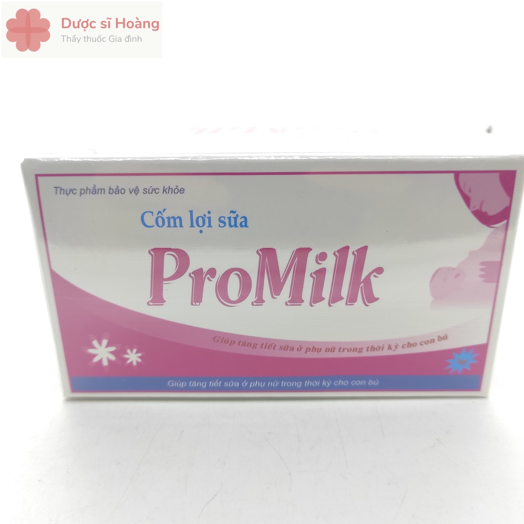 Cốm Lợi Sữa ProMilk Tăng Tiết Sữa Ở Bà Mẹ Cho Con Bú, Bổ Sung Calci