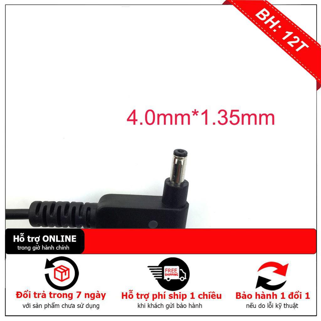 [BH12TH] Sac Laptop Asus mini 19V-2.37A, 45W, Đầu nhỏ (4.0mmx1.35mm) ZIN