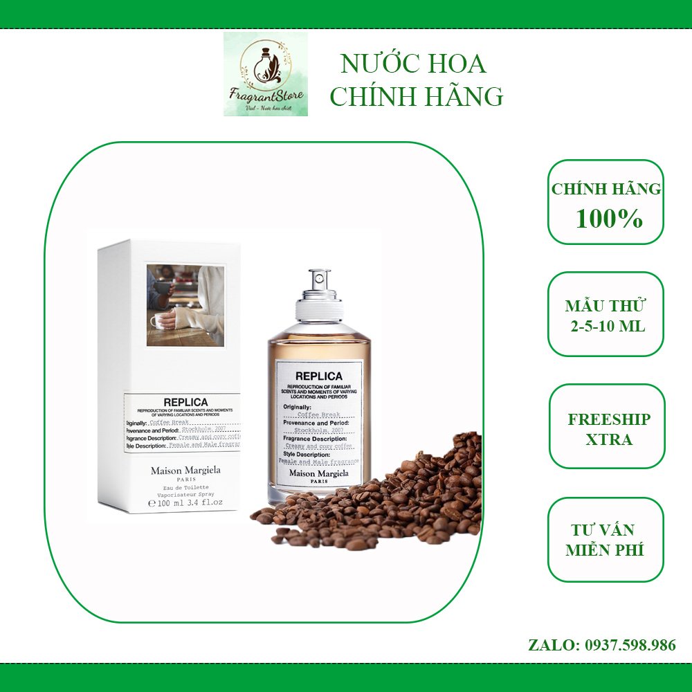 Nước hoa Maison Margiela Replica Coffee Break (Mẫu thử)
