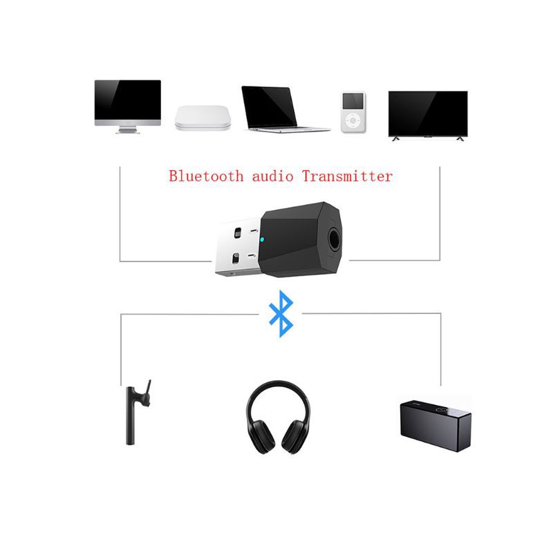 1pcs X1 USB Bluetooth audio transmitter