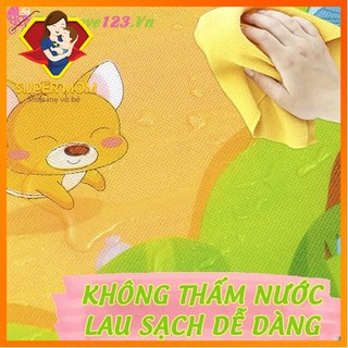 🔥Hot🔥 Thảm chơi 2 mặt cho bé Maboshi 1m8 x 2m - Thảm xốp trải sàn an toàn, gấp gọn Maboshi