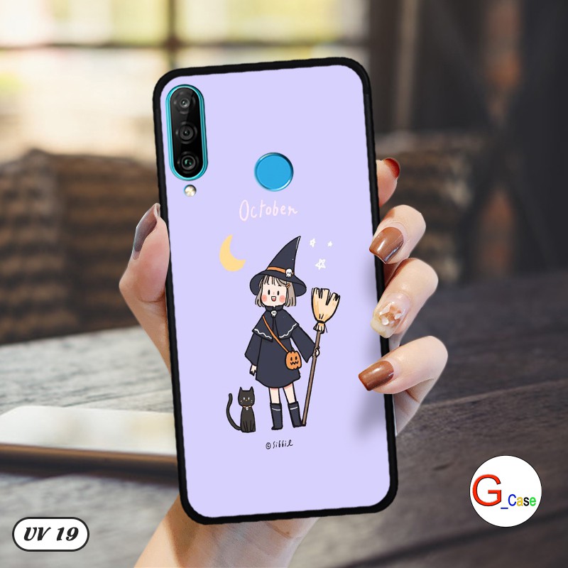 Ốp lưng Huawei nova 4e lưng nhám - ngộ nghĩnh