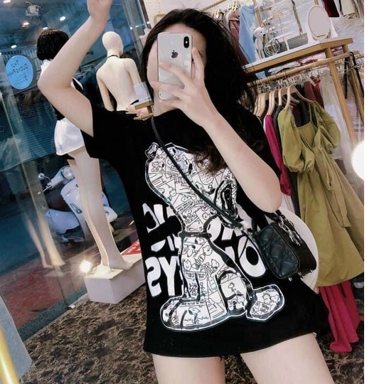 [ Hàng Chuẩn ] Áo Thun Nữ Quảng Châu Chất Mềm Mịn Mát Unisex
