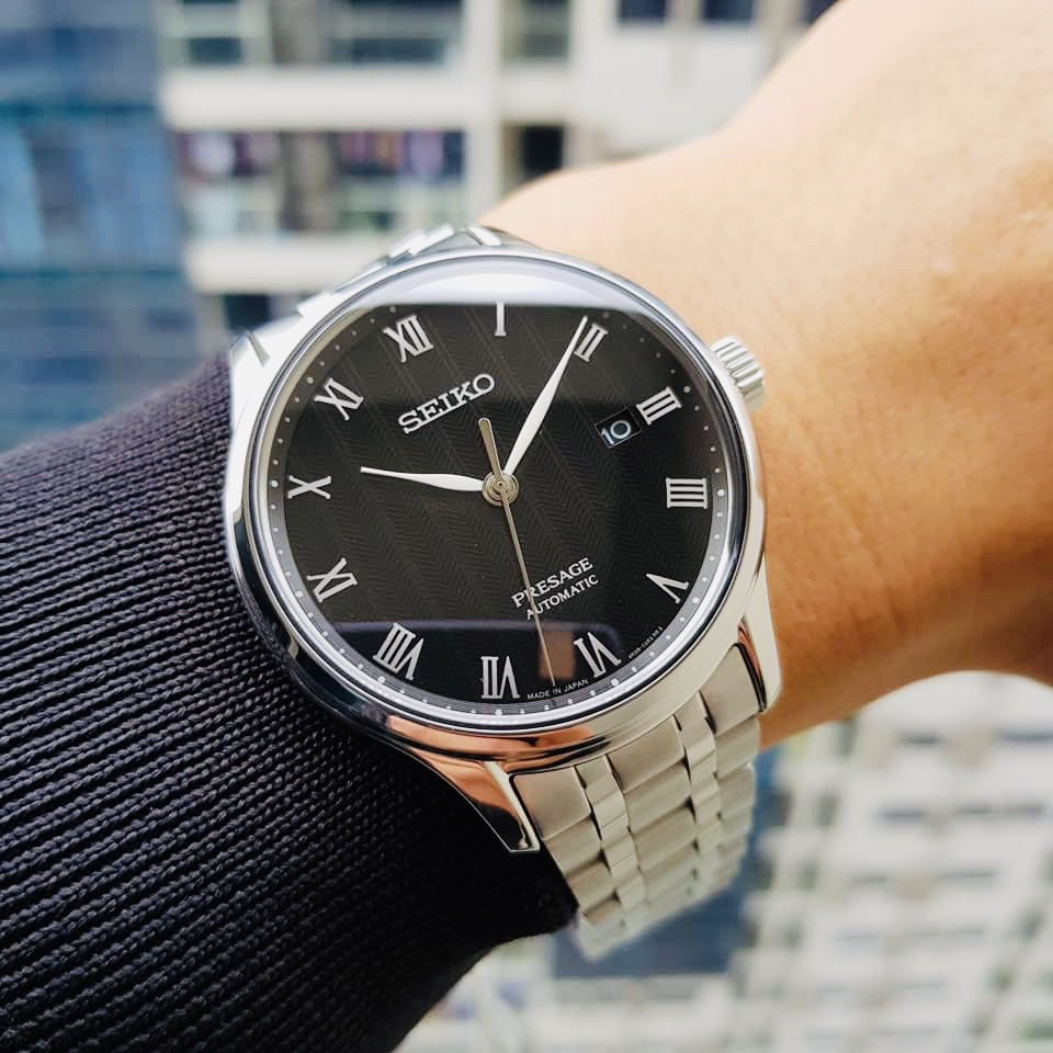 Đồng hồ nam Seiko Presage Karesansui Model  SRPC81J1 - Máy Automatic - Kính Sapphire - MADE IN JAPAN