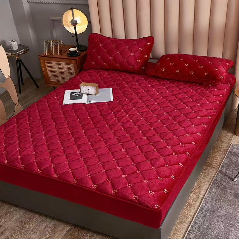 Ga gối nỉ thêu MUJI nhập khẩu sẵn hàng m6, m8, 2m2 | BigBuy360 - bigbuy360.vn