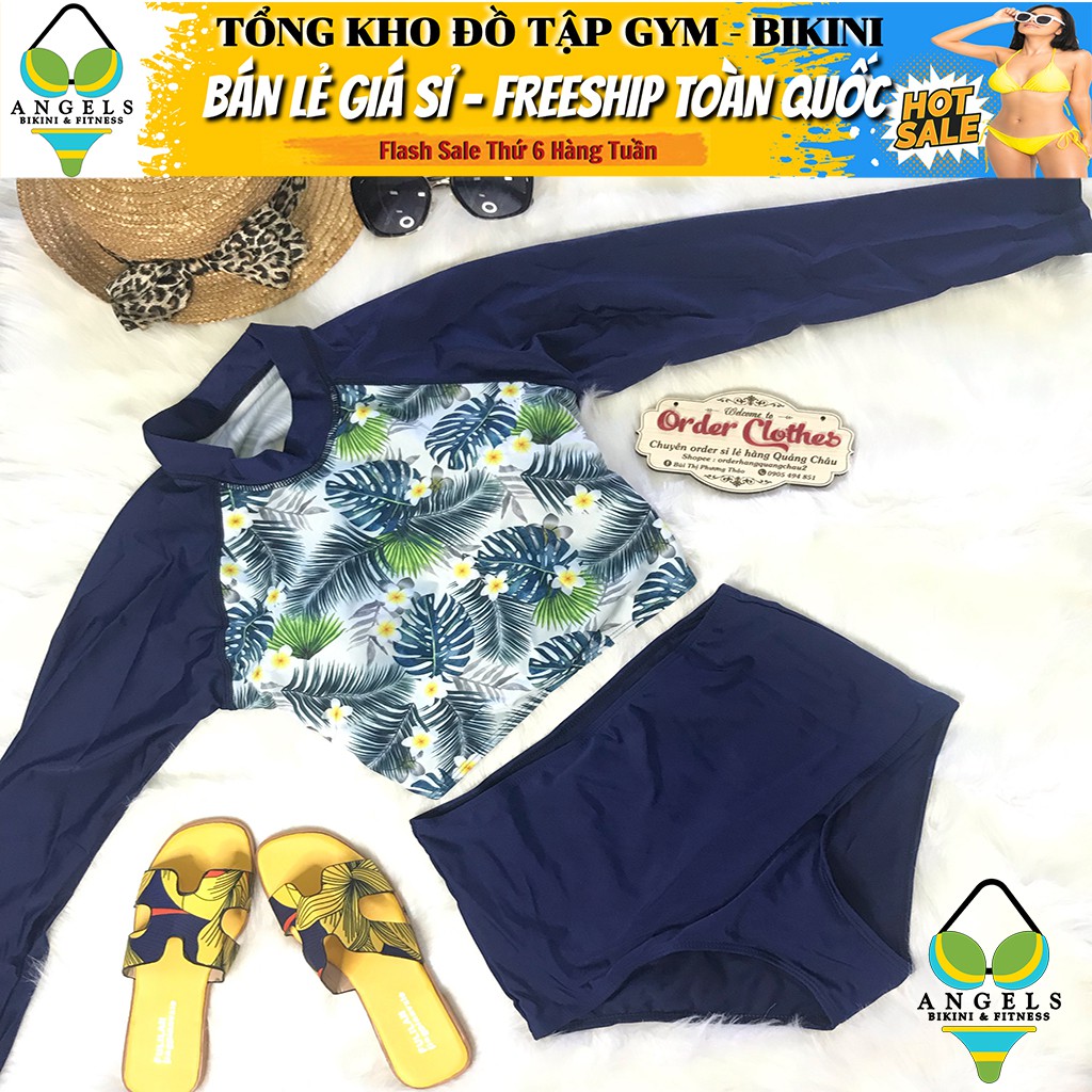Bikini Bộ Đồ Bơi Hai Mảnh Dài Tay Hàng Nhập Cao Cấp BHN009 [ Giá Sỉ ] | BigBuy360 - bigbuy360.vn
