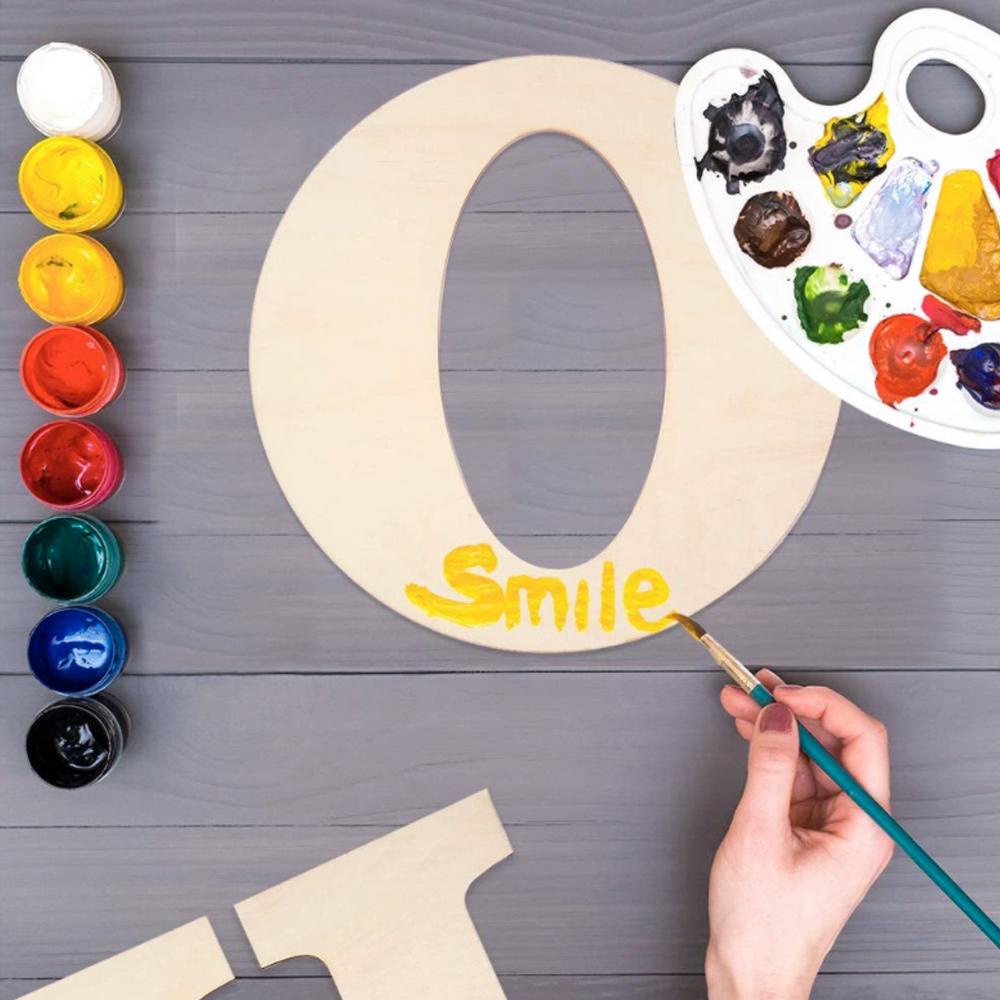 Bảng Chữ Cái Gỗ 30CM Trang Trí Nhà Cửa