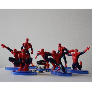 Phụ kiện trang trí- Bộ 7 Spiderman