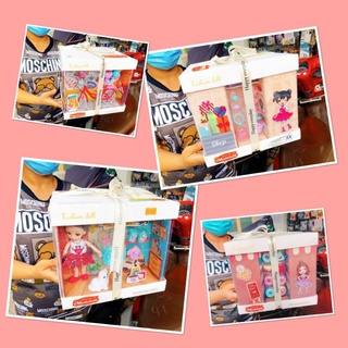 Hộp quà Búp bê chibi đồ chơi cho bé gái