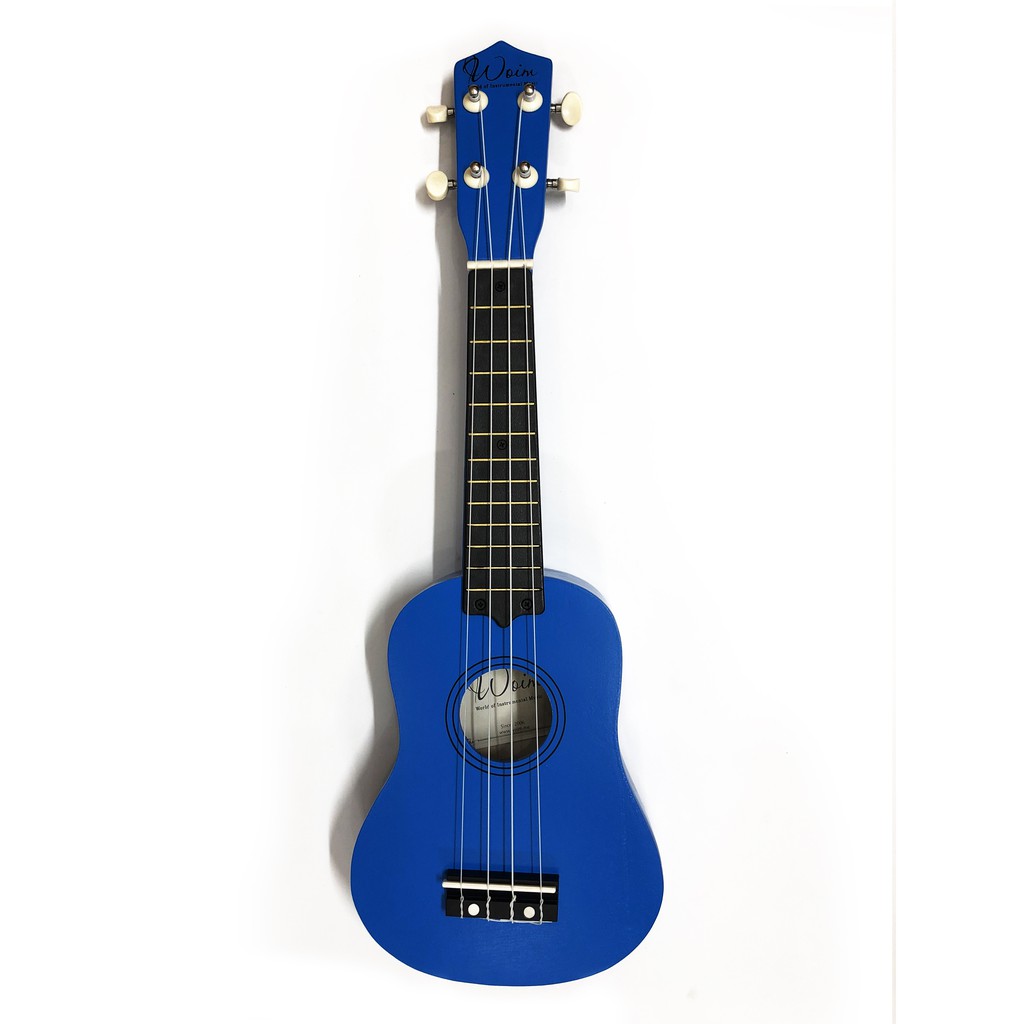  Đàn Ukulele Gỗ Xanh Navy WOIM Soprano Size 21inch 53cm 