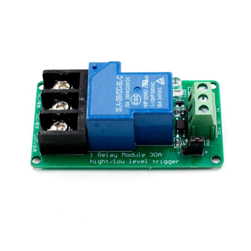 Mô Đun Rơ Le 1 Kênh Dc 5v 12v 30a with optocoupler isolation