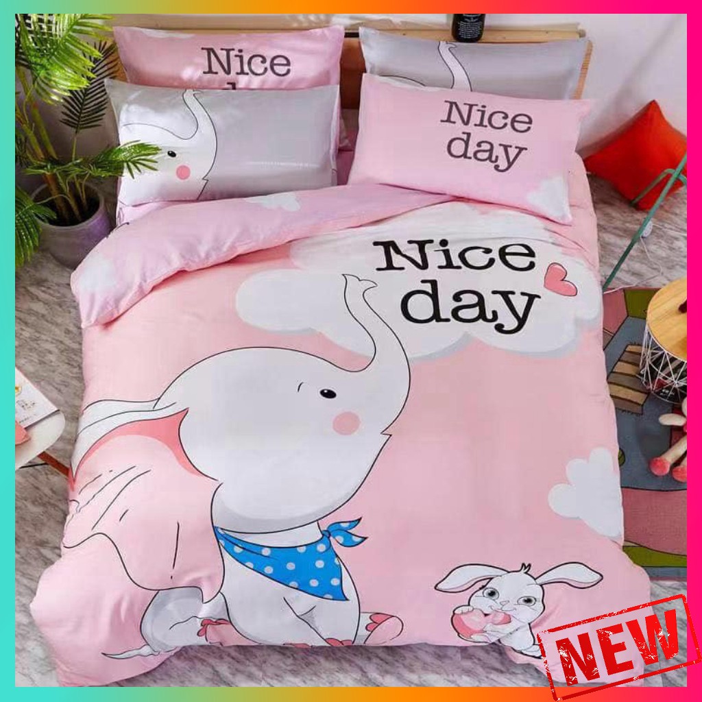 20 mẫu Bộ Chăn ga + 2 gối cotton 100% 3D trẻ em thấm hút tốt xuất khẩu