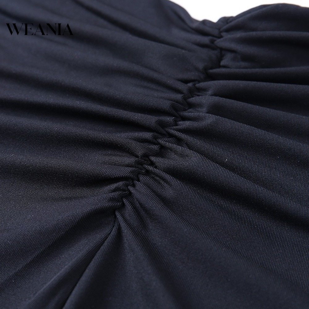 Quần Dài Lưng Cao Ống Loe Xếp Ly Thời Trang Quyến Rũ