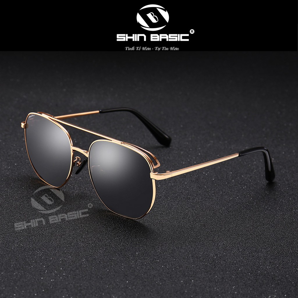 Kính Mát ShinBasic Nam Cao Cấp Phân Cực Ngày Và Đêm, Chống Nắng, Chống Tia UV400+, GLAS21BAS01