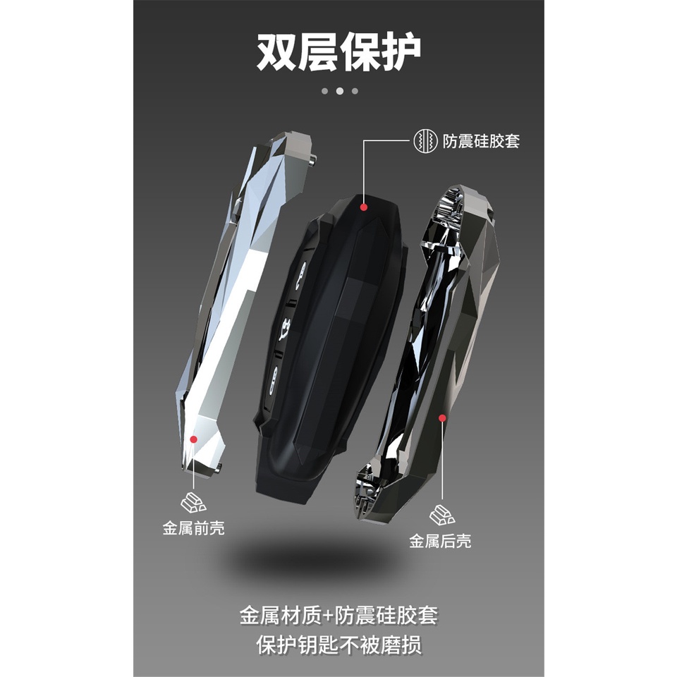 Vỏ Bảo Vệ Chìa Khóa Điều Khiển Từ Xa Thông Minh Cho Peugeot 508 301 2008 3008 4008 407 408 Citroen C5 C6 C4L C3XR DS 2019