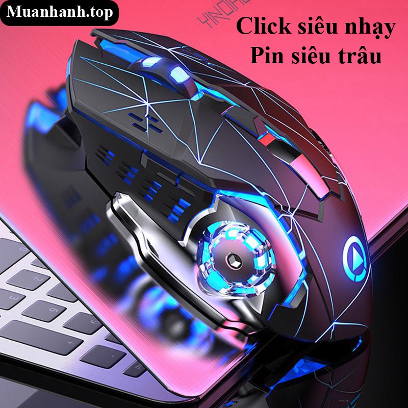 Chuột gaming không dây A4 có đèn led