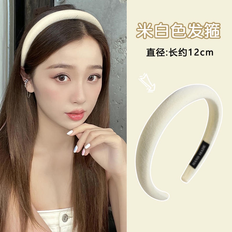 Set 1 / 2 Băng Đô Cài Tóc Rửa Mặt Màu Sắc Ngọt Ngào Thời Trang Mùa Hè Cho Nữ