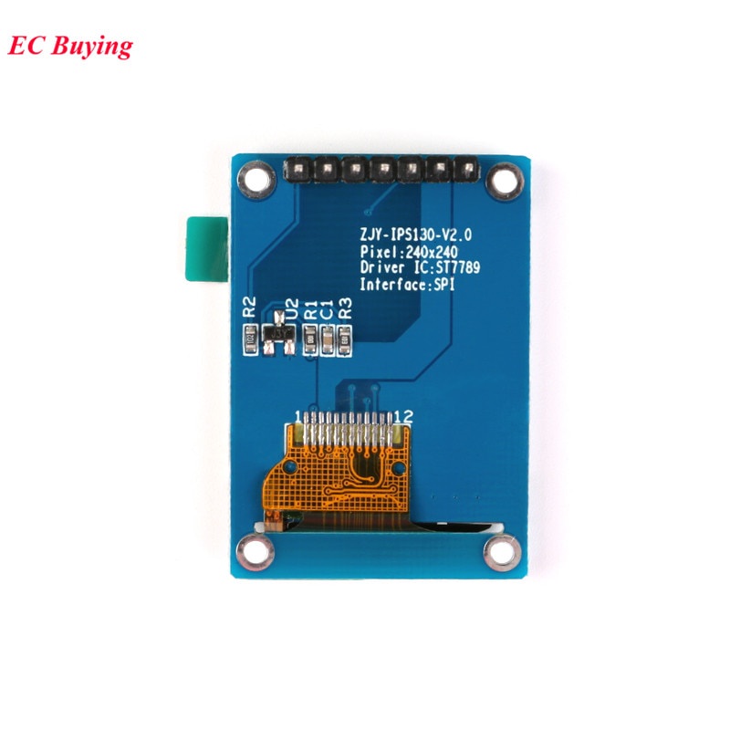 1.3 Inch IPS OLED Display Module 240*240 RGB TFT for Arduino DIY LCD Board ST7789 7Pin 4-Wire Electronic