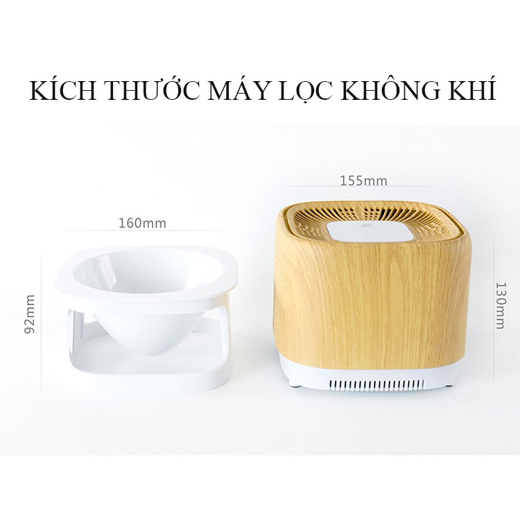 Máy lọc không khí J009A với bộ lọc TRIPLE