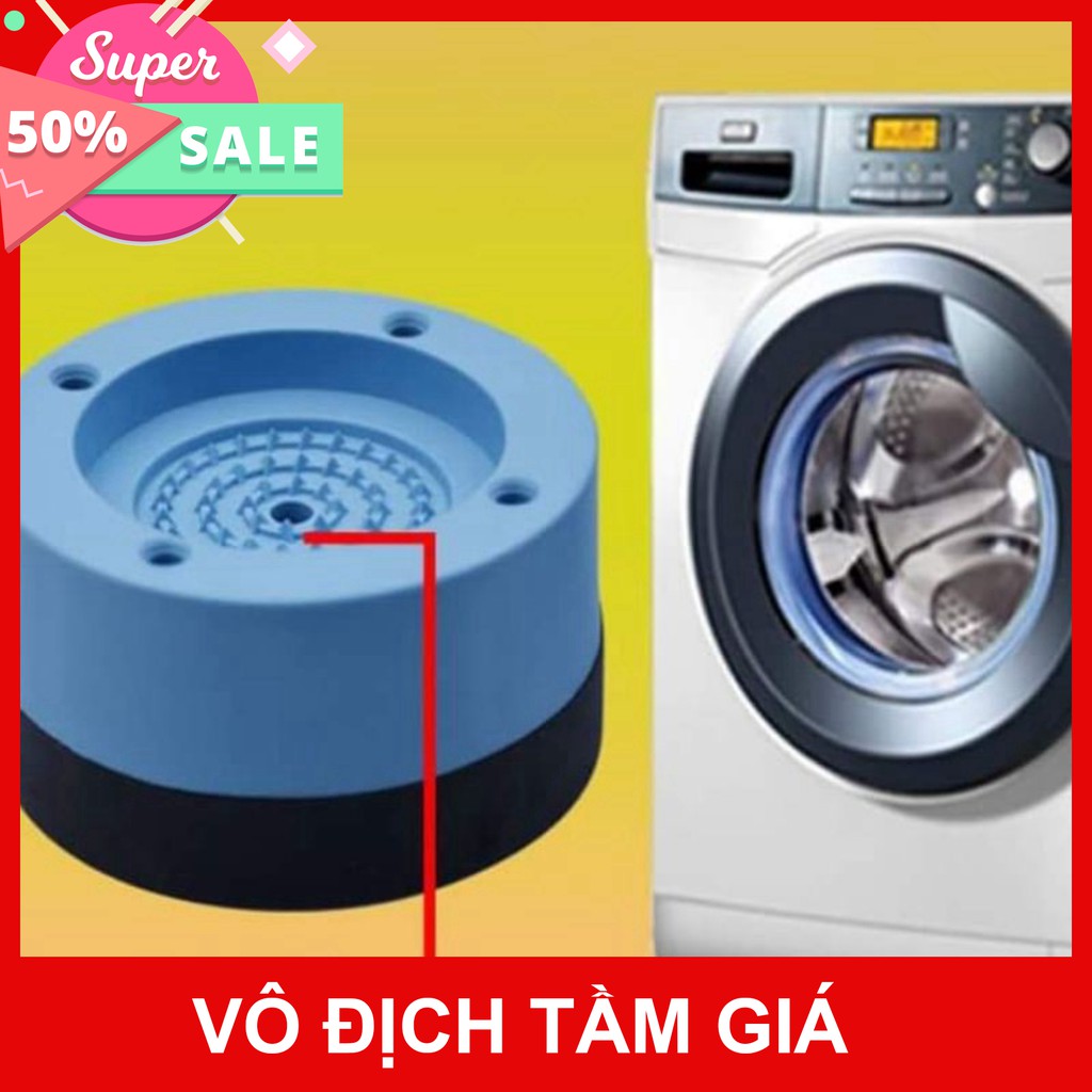 Combo bộ 4 mẫu chống rung máy giặt giúp máy giặt hoạt động ổn định. không rung lắc